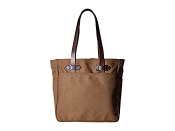 【中古】【インポート品・未当てはめる】Filson ユニ一発やる トートバッグ ジッパーなし US 大きさ: One Size 色合い: 赤銅色