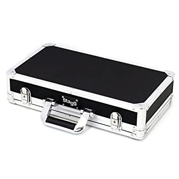 【中古】【輸入品・未使用】Stagg UPC-424 Flight-case ABS pour Pedale d'effet Guitare Argente|スカイマーケットプラス