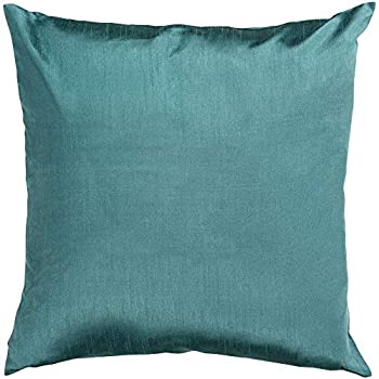 【中古】【輸入品・未使用】Surya Rug HH041-2222D Square Emerald & Kelly Green Down Feather Pillow 22 x 22 in.