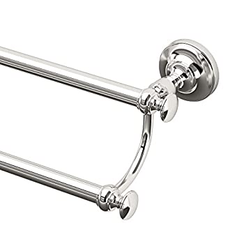 【中古】【輸入品・未使用】Gatco 4124 Tavern 60cm Double Towel Bar%ｶﾝﾏ% Polished Nickel
