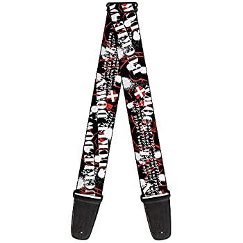 【中古】【輸入品・未使用】バックルダウンギターストラップ - BDパンク - 2%ﾀﾞﾌﾞﾙｸｫｰﾃ%ワイド - 29-54%ﾀﾞﾌﾞﾙｸｫｰﾃ%長