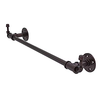 【中古】【輸入品・未使用】Pipeline Collection 24 Inch Towel Bar with Integrated Hooks - P-250-24-TBHK-ABZ|スカイマーケットプラス