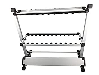 【中古】【輸入品・未使用】Aluminium Alloy Fishing Rod Vertical Portable Holder 24 Rack Boat Garage Home 19,889円