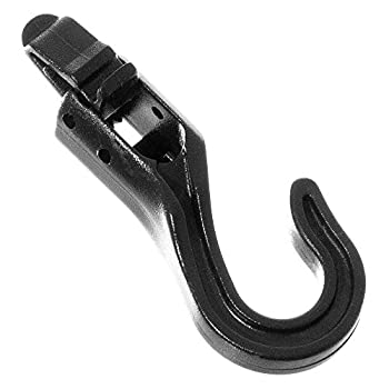 【中古】【輸入品・未使用】Paracord Planet ブラックコードエンドフック オープンエンドスナップベース カスタムバンジーストラップ用 - 5 10 25 50 100個入りパックから選