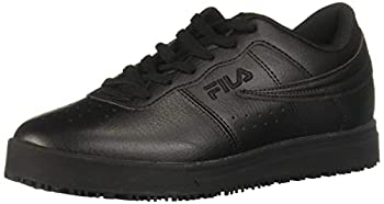 【中古】【インポート品・未当て嵌める】Fila メンズ ワークフードサービスシューズ US 大きさ: 11.5 色つや: 黒いこと