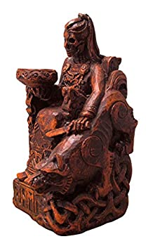 【中古】【輸入品・未使用】Dryad Design 座った北欧のヒルの像 - 下界の女神