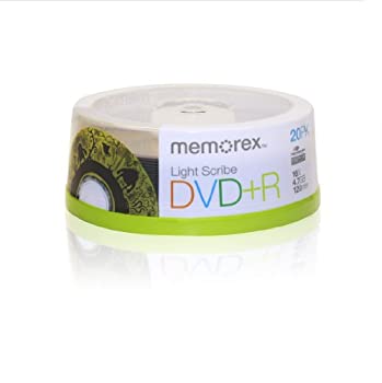 【中古】【輸入品・未使用】メモレックス・テレックス 4.7GB DVD+Rディスク 直接印刷対応(スピンドルケース 20枚パック) 並行輸入品｜スカイマーケットプラス