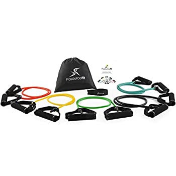 【中古】【インポート品・未当て嵌める】ProSource Bande de resistance en Latex de premiere qualite (Lot de 5 porte et manuel)