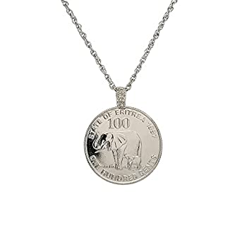 【中古】【輸入品・未使用】AmericanコインTreasures Lucky Elephantコインペンダント 21,988円