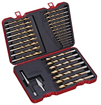 【中古】【インポート品・未当て嵌める】Bovidix 2883203523 Drill Bit Set Titan%ｶﾝﾏ% 32-Piece by Bovidix