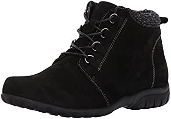 【中古】【輸入品・未使用】Propet Women's Delaney Ankle Bootie%カンマ%Black Suede%カンマ%10 4E|スカイマーケットプラス