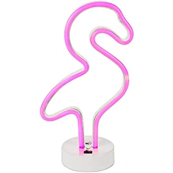 【中古】【輸入品・未使用】Gerson LEDネオンライト付きピンクフラミンゴホームインテリア