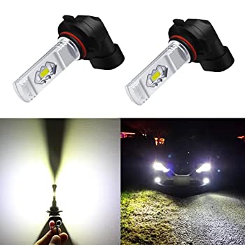 【中古】【輸入品・未使用】Alla Lighting 9145 H10 LEDフォグライト電球 PY20D 9045 9140 6K キセノンホワイト ETI 56-SMD 3800ルーメン スーパーブライト 12V 交換用