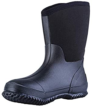 【中古】【インポート品・未当て嵌める】[TENGTA] メンズ雨合羽つり銭狩猟ブーツ耐久性のある断熱ゴムネオプレンレインブーツレディース冬雪やり方靴