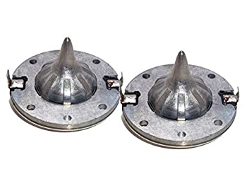 【中古】【インポート品・未当て嵌める】Springfield スピーカーホーンドライバダイヤフラム - 2風呂敷き包み - JBL 2408および2408H１番ウッドに相応う