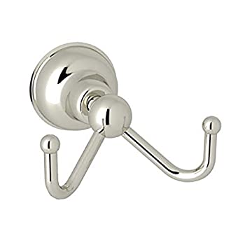 【中古】【輸入品・未使用】Rohl CIS7DPN Double Robe Hook in Polished Nickel by Rohl|スカイマーケットプラス