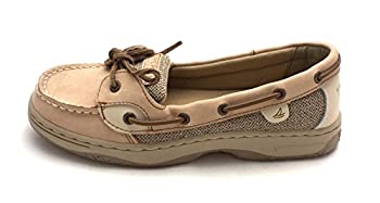 【中古】【インポート品・未当て嵌める】[Sperry] Angelfish Womens%ｶﾝﾏ% Linen/Oat%ｶﾝﾏ% 41 EUR