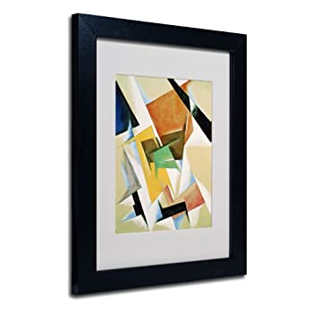 【中古】【輸入品・未使用】Lyubov Popova作作 1921 アートワーク ブラックフレーム 11 x 14インチ
