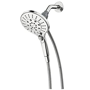 【中古】【輸入品・未使用】Moen 26112 Magnetixハンドヘルドシャワーヘッド、磁気ホルダーテクノロジー、6つの高圧機能、60インチロングメタルホース|スカイマーケットプラス