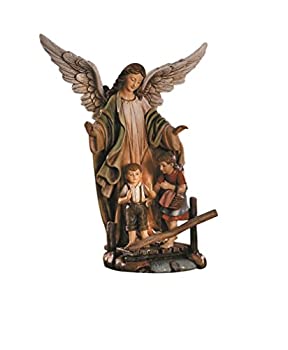 【中古】【輸入品・未使用】Avalon Gallery ガーディアンエンジェル樹脂宗教像 9インチ｜スカイマーケットプラス 28,475円