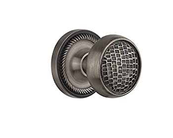 【中古】【輸入品・未使用】Nostalgic Warehouseロープロゼットwith Craftsmanノブ Privacy - 2.75%ダブルクォーテ% 717602 1|スカイマーケットプラス