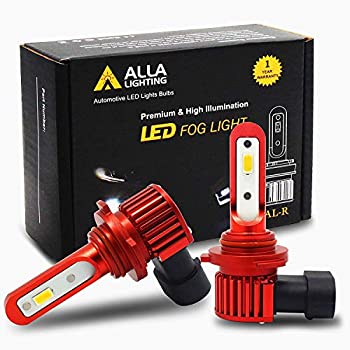 【中古】【輸入品・未使用】Alla Lighting H10 9145 LED フォグライト電球 AL-R Vision 5200ルーメン Xtreme 超明るい 12V PY20D ベース 9140 交換用 車 トラック 6000K キ|スカイマーケットプラス