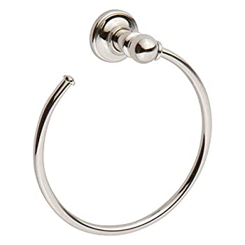 【中古】【輸入品・未使用】Ginger 4521/PN Columnar Open Towel Ring%ｶﾝﾏ% Polished Nickel [並行輸入品]