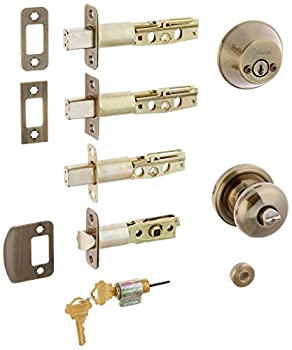 【中古】【輸入品・未使用】Weslock 01302?-- iasl2d Lexington 1300シリーズエントリハンドル、アンティーク真鍮