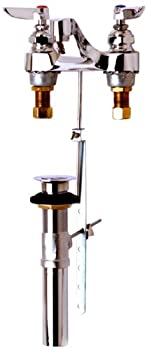 【中古】【輸入品・未使用】T&S Brass B-0870-CR 洗面所蛇口 デッキマウント 4インチセンター エアレーター セラマ 57,359円