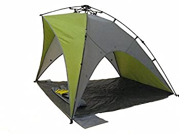 【中古】【輸入品・未使用】Genji Sports Star Canopy Instant Beach Sun Shelter%カンマ% Green/Beige%カンマ% One Size by Genji Sports