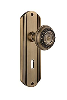 【中古】【インポート品・未当てはめる】Nostalgic Warehouse Deco本塁with Keyhole Meadowsノッブ Single Dummy 706373 1