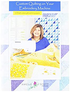 【中古】【輸入品・未使用】Amelie Scott Designs ASD236 刺繍マシンブック カスタムキルティング