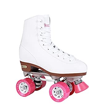 【中古】【インポート品・未当て嵌める】Chicago Women’s Classic Roller Skates ? White Rink Quad Skates - Size 2