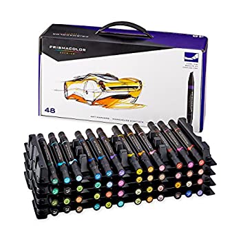 【中古】【インポート品・未当て嵌める】Prismacolor Premier両端美術目じるし 48-Count