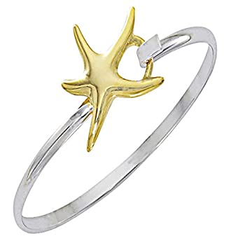 【中古】【輸入品・未使用】ヒトデブレスレットSea LifeラッチCuff byケープコッドjewelry-ccj