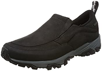 【中古】【インポート品・未当てはめる】Merrell メンズ Coldpack Ice+ Moc 雨合羽スノーブーツ US 大いさ: 9.5 色合い: 黒いこと