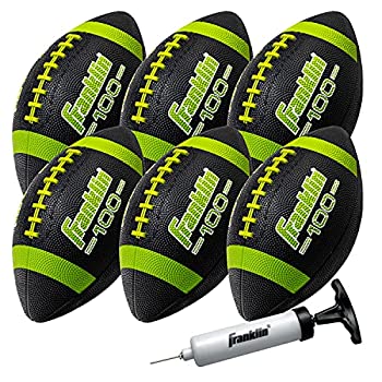 【中古】【インポート品・未当て嵌める】Franklin Sports お坊っちゃん蹴球 Grip-Rite 100 キッズ お坊っちゃん大きさ 天然ゴム製蹴球 若い衆蹴球 揚水機付き添い人蹴球6