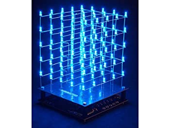【中古】【輸入品・未使用】Velleman K8018B 3D Led Cube 5 X 5 X 5 (Blue Led) by Velleman