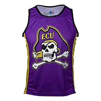 【中古】【輸入品・未使用】アドレナリンプロモーションメンズEast Carolina Running/Triathlon Singlet M パープル