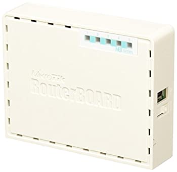 【中古】【輸入品・未使用】Mikrotik RB750GR3 イーサネットLAN ターコイズ%ｶﾝﾏ% ホワイト 有線 ルータ