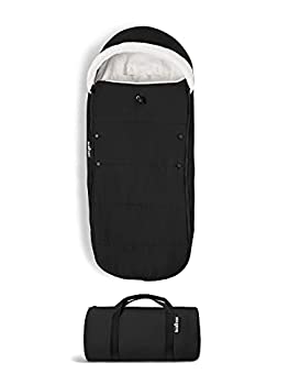 【中古】【インポート品・未当て嵌める】BABYZENベビーカーフットマフ、黒いこと