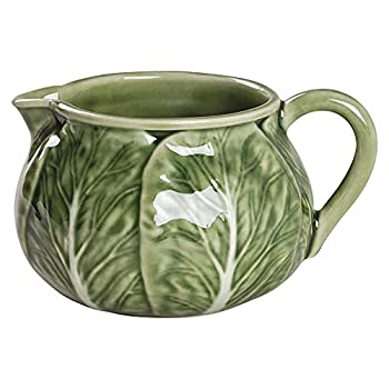 【中古】【輸入品・未使用】Bordallo Pinheiro Cabbage Creamer M グリーン