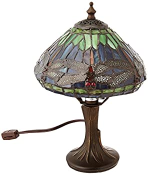 【中古】【輸入品・未使用】Dale Tiffany 7601/521 Tiffany/Mica ワンライトアクセント テーブルランプ ミニチュアコレクション仕上げ 8インチ アンティーク真鍮｜スカイマーケットプラス