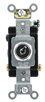 【中古】【輸入品・未使用】Leviton 20-amp、120?/ 277-volt、切り替えロック3ウェイAC静かスイッチ、Extra Heavy DutyスペックGrade 1223-2KL 1｜スカイマーケットプラス