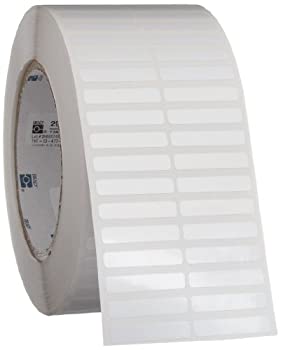 【中古】【輸入品・未使用】Brady THT-13-473-10 1.25 Width x 0.25 Height%カンマ% B-473 Static Dissipative Polyester%カンマ% Gloss Finish White Thermal Transfer Printable