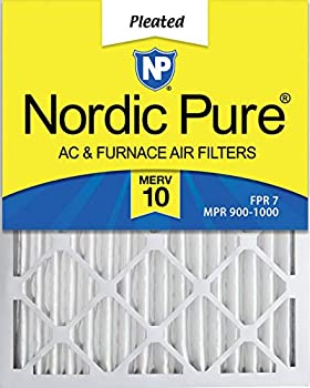 【中古】【輸入品・未使用】(2-(Pack)) - Nordic Pure 20x25x2 MERV 10 Pleated AC Furnace Air Filter%ｶﾝﾏ% Box of 3