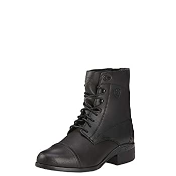 【中古】【インポート品・未当て嵌める】ARIAT レディース 案内者 パドック。 US 大いさ: 24 色合い: 黒いこと その他-靴