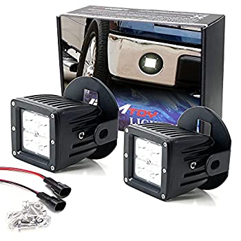 【中古】【輸入品・未使用】iJDMTOY LED ポッドライト フォグランプ 2006-14 フォード F150 & 2011-14 リンカーン マーク LTと互換性あり (2) 20W ハイパワー CREE LED キュ