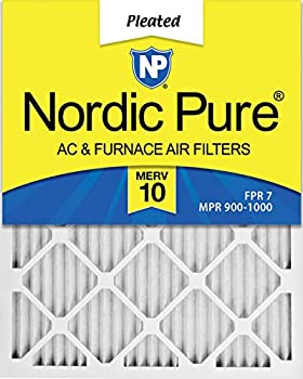 【中古】【輸入品・未使用】Nordic Pure 20x24x1 MERV 10プリーツAC炉エアフィルター 3パック｜スカイマーケットプラス
