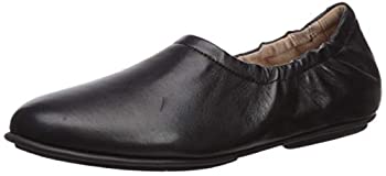 【中古】【インポート品・未当てはめる】FitFlop レディース クララ ご機嫌生産ライン 女性バレエダンサー バレー 坦々たる%ｶﾝﾏ% オール黒いこと%ｶﾝﾏ% 24